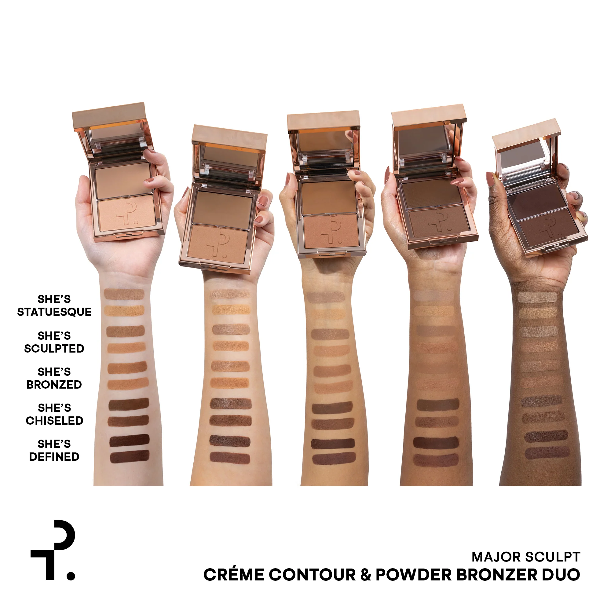Major Sculpt Crème Contour & Powder Bronzer Duo - Image 20