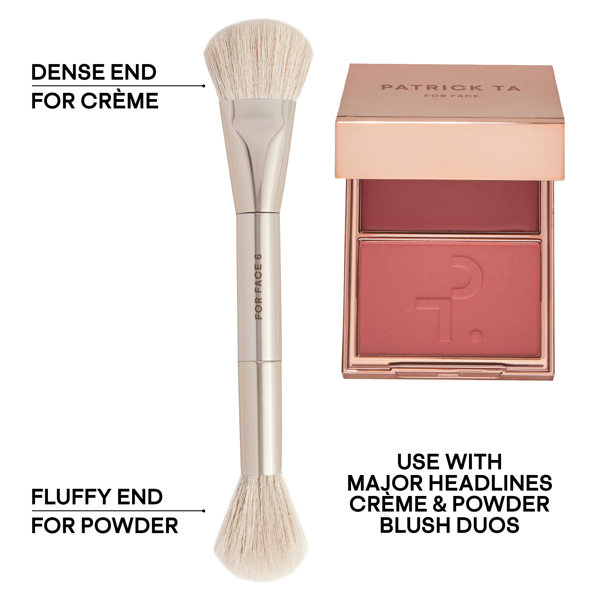 Dual Ended Precision Blush Brush - Image 3