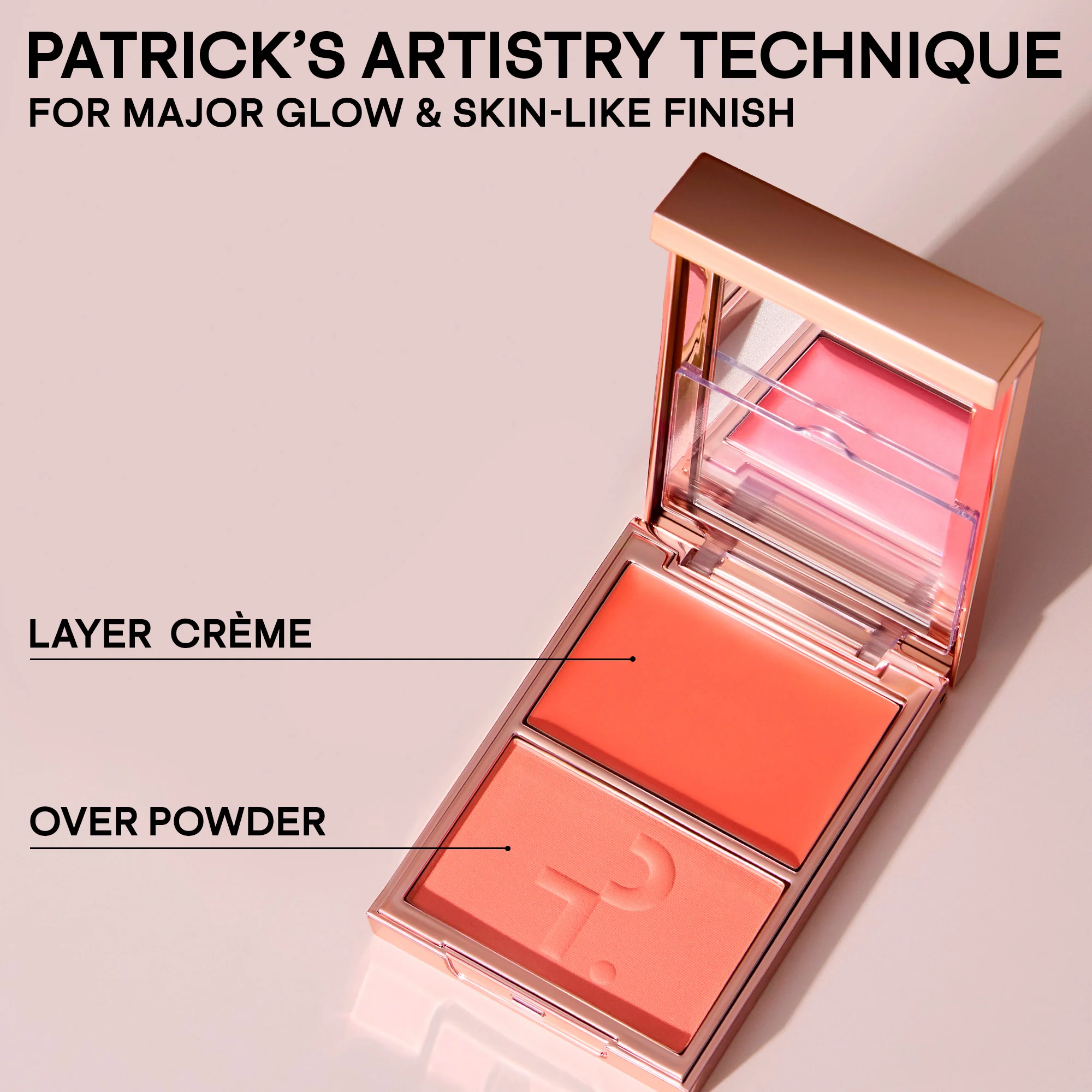 Mini Major Headlines Double-Take Crème & Powder Blush Duo - Image 21