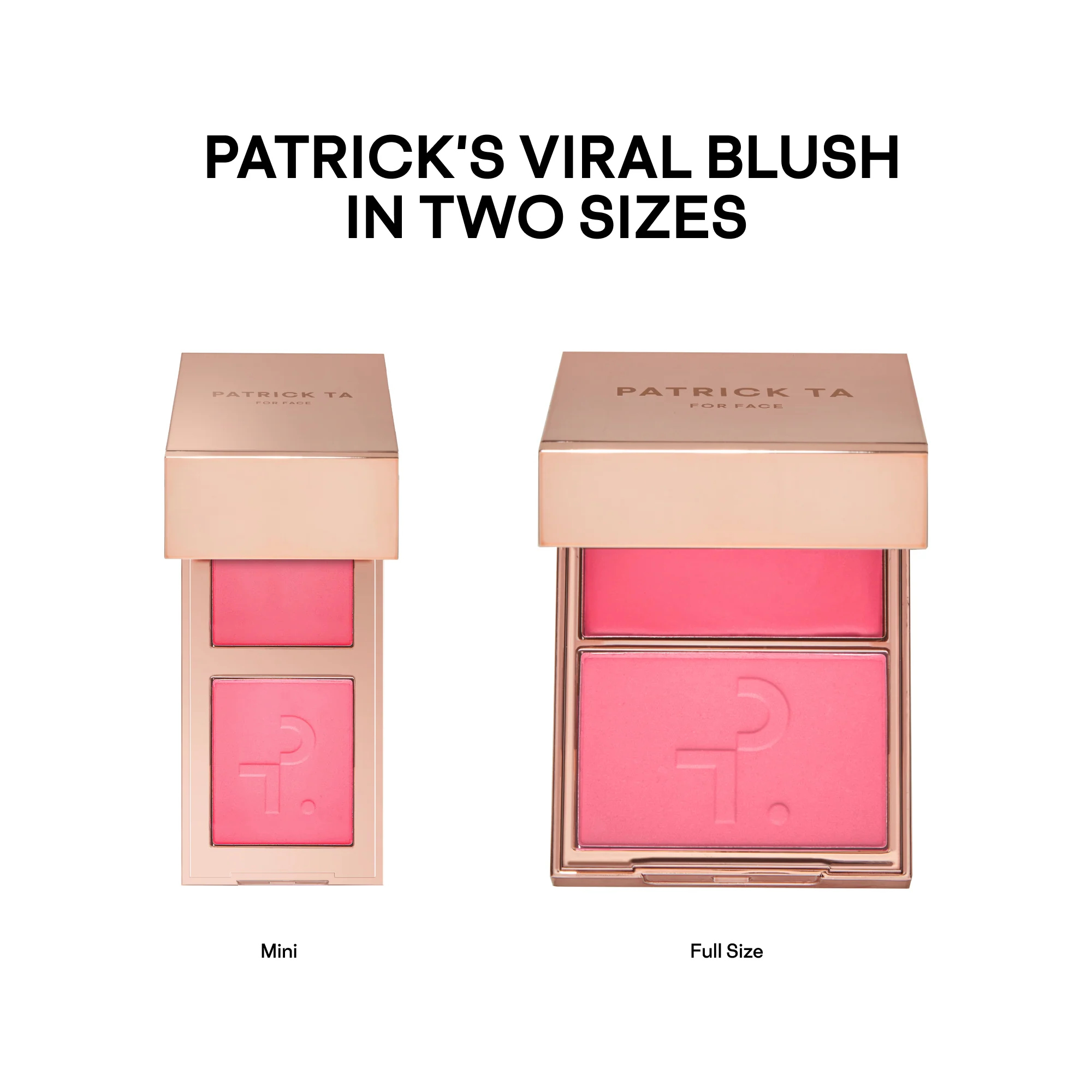 Mini Major Headlines Double-Take Crème & Powder Blush Duo - Image 4