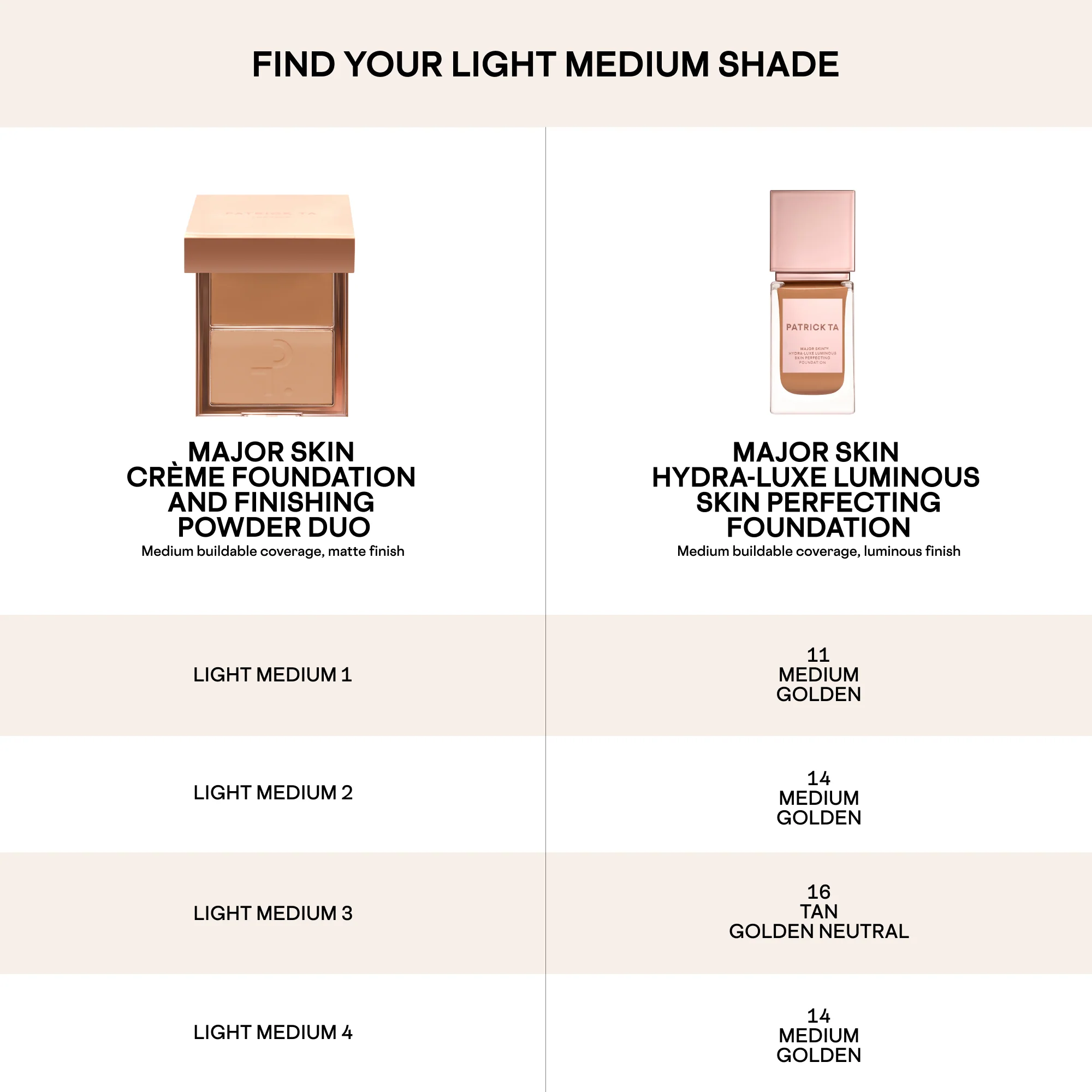 Major Skin Hydra-Luxe Luminous Skin Perfecting Foundation - Image 60